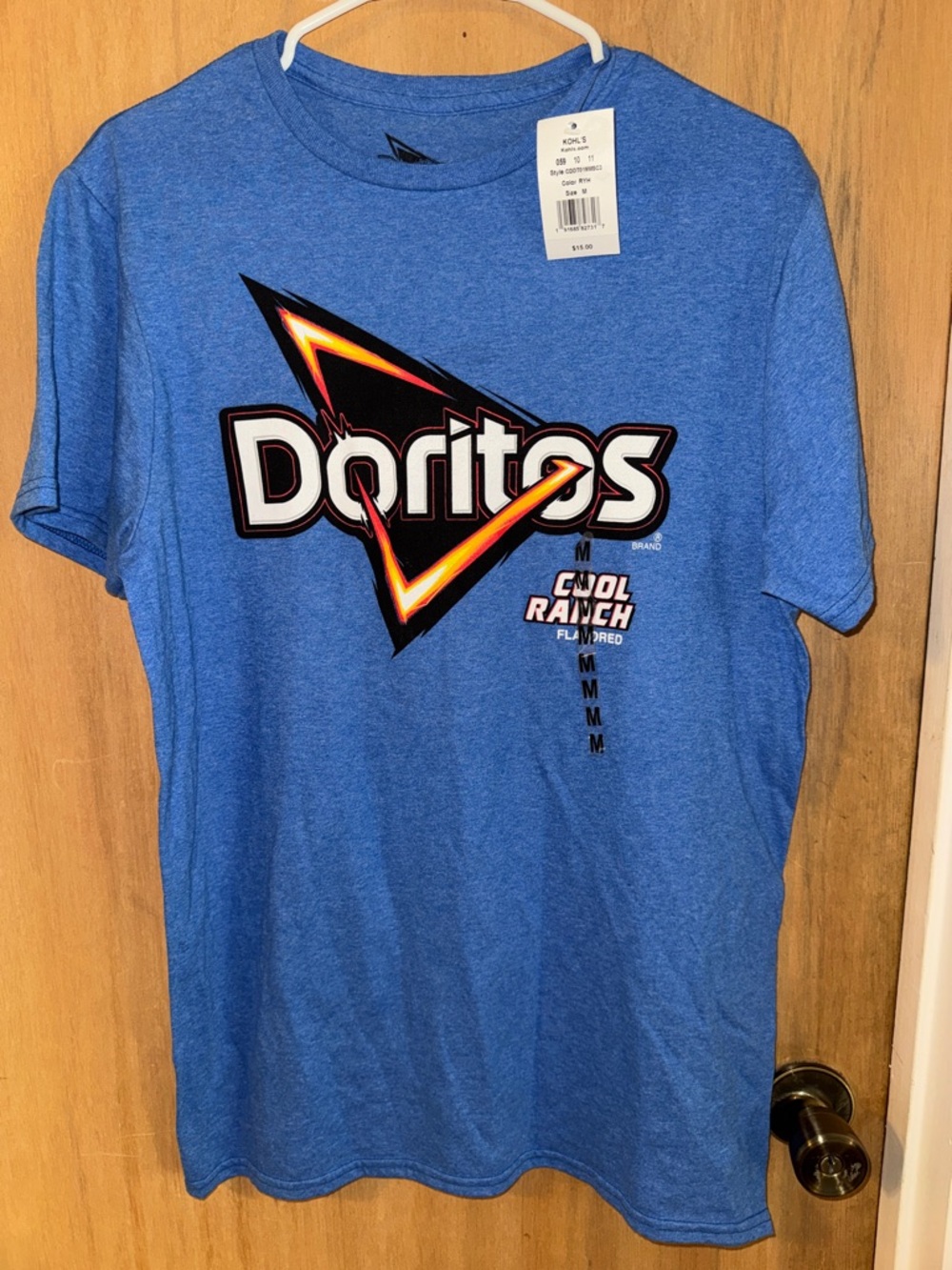NWT Doritos Cool Ranch Logo Tee  from Kohl’s 
Medium